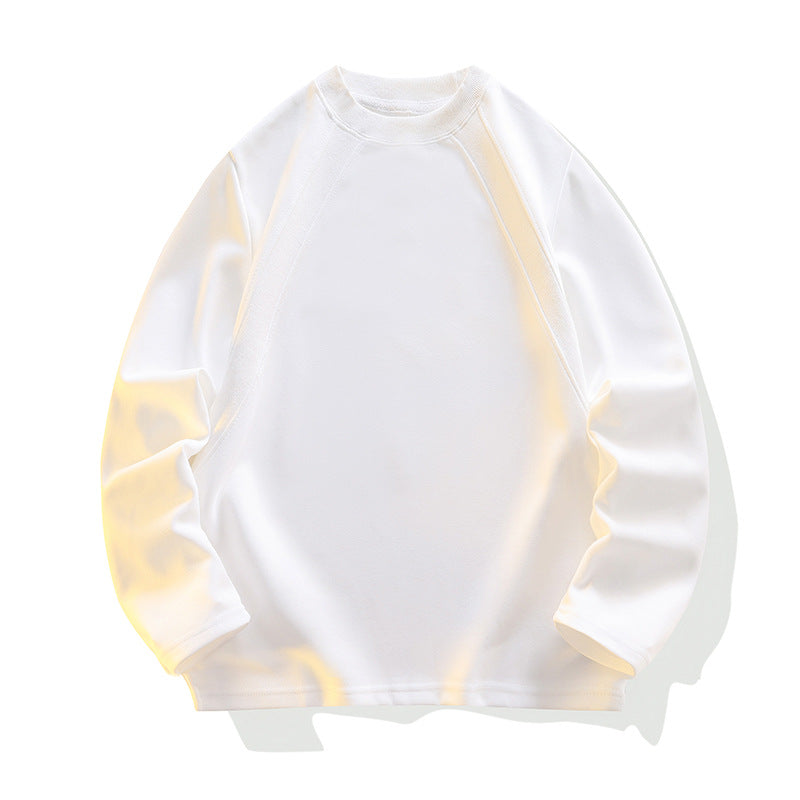 Unisex Oversize Raglan-Sweatshirt aus weichem Baumwollmix mit geripptem Rundhalsausschnitt Shop Nory