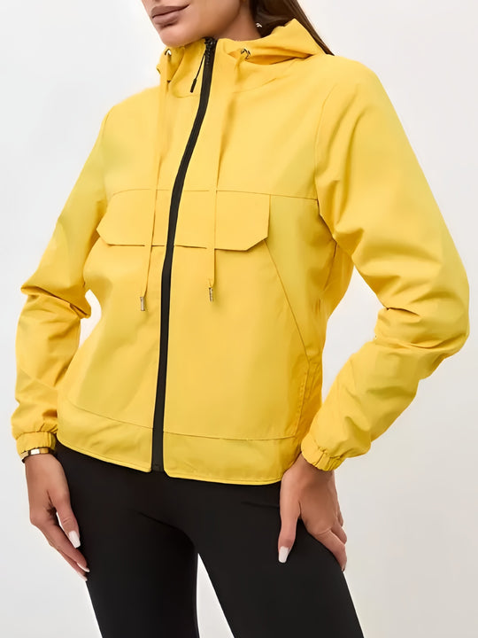 Damen Leichte und Atmungsaktive Übergangsjacke