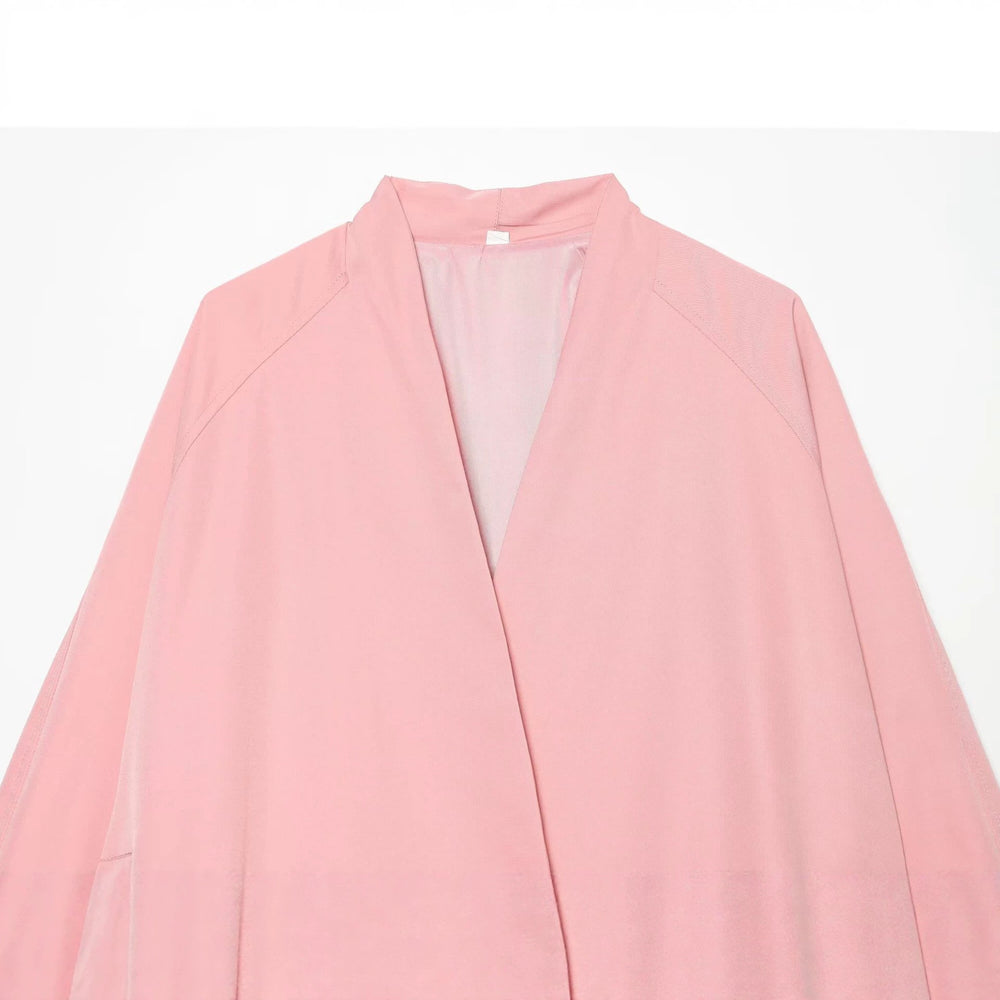 Damen Leichte Cropped-Bomberjacke im Boxy‑Schnitt mit offenem Kimono‑Verschluss Shop Nory