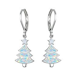 Damen Weihnachtsbaum Ohrringe Shop Nory