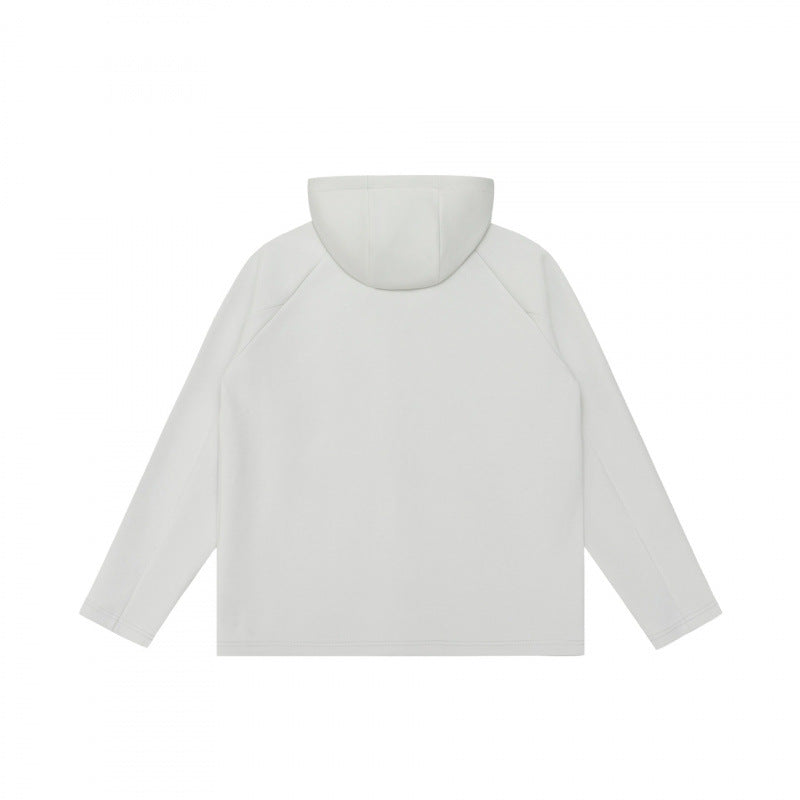 Unisex Leichte Kapuzen-Zipjacke aus technischem Fleece mit Raglanärmeln Shop Nory