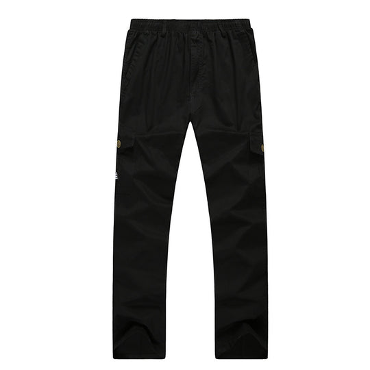 Herren Cargohose mit elastischem Bund, multifunktionalen Utility‑Taschen und geradem Schnitt Shop Nory