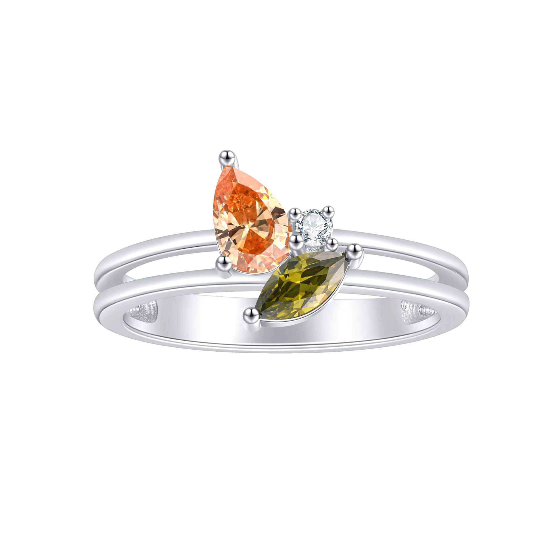 Damenohrringe mit strahlendem Kristallbesatz und elegantem Design Shop Nory