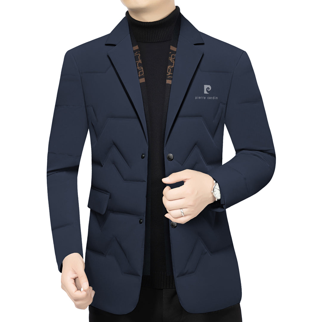 Herren Gepolstertes Business-Sakko mit gesteppter Optik und Notch-Revers Shop Nory