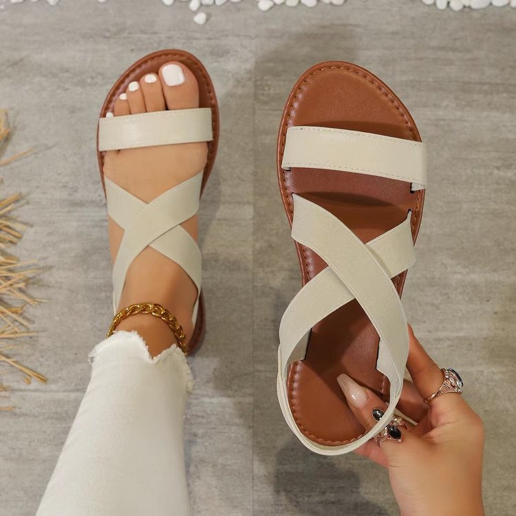 Damen Komfortable und stylische Riemensandalen