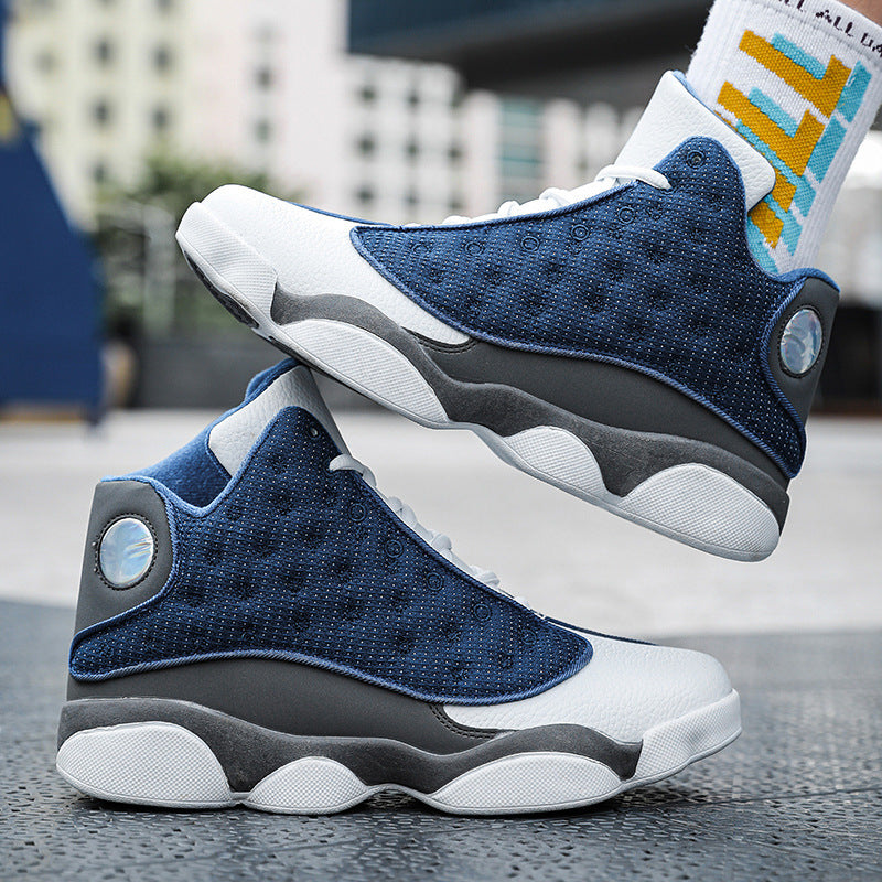 Herren Basketball-High-Top Sneaker mit reaktiver Dämpfung und verstärkter Knöchelstütze Shopy Nory