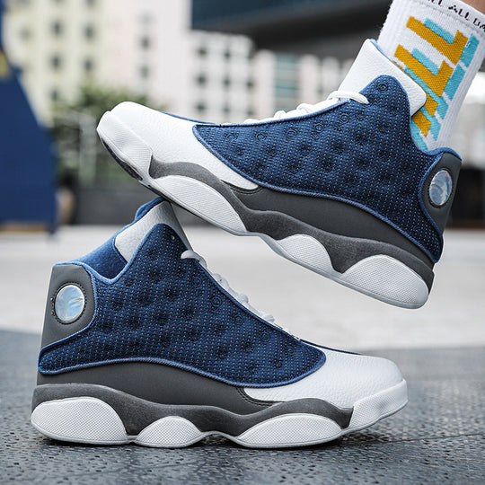 Herren Basketball-High-Top Sneaker mit reaktiver Dämpfung und verstärkter Knöchelstütze Shopy Nory