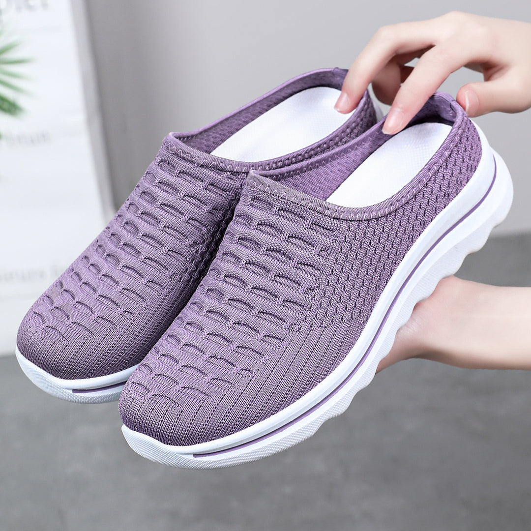Damen nan nahtloser Komfort-Slipper mit gestricktem Obermaterial und dämpfender Profilsohle Shop Nory