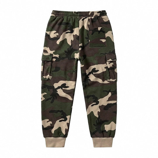 Herren Cargohose im Jogger-Stil mit elastischem Bund, Kordelzug und Mehrfachtaschen Shop Nory