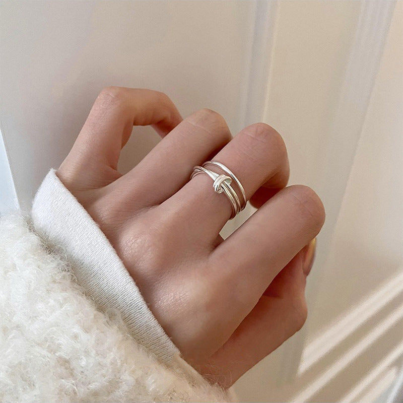 Damen Moderner und eleganter Ring Shop Nory
