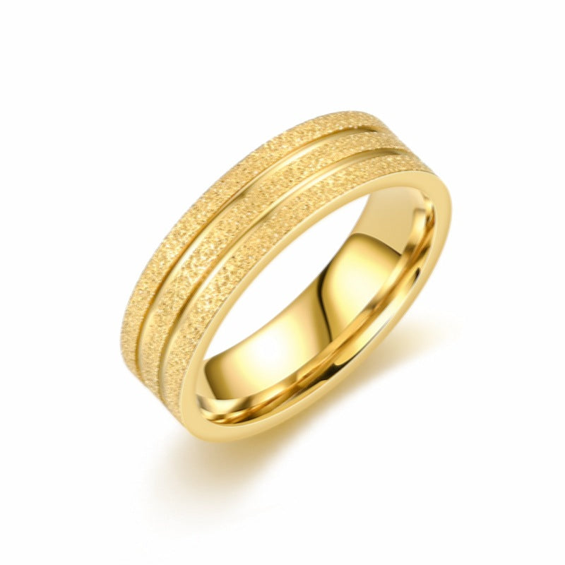 Herren Ring mit modernem strukturiertem Oberflächenfinish Shop Nory