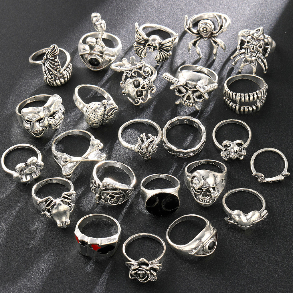 Damen Ring-Set mit kreativen und einzigartigen Motiven Shop Nory