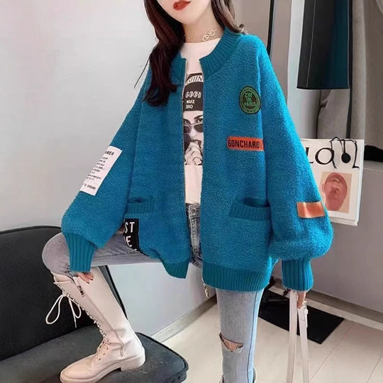 Damen Gemütlicher Oversized Cardigan Shop Nory
