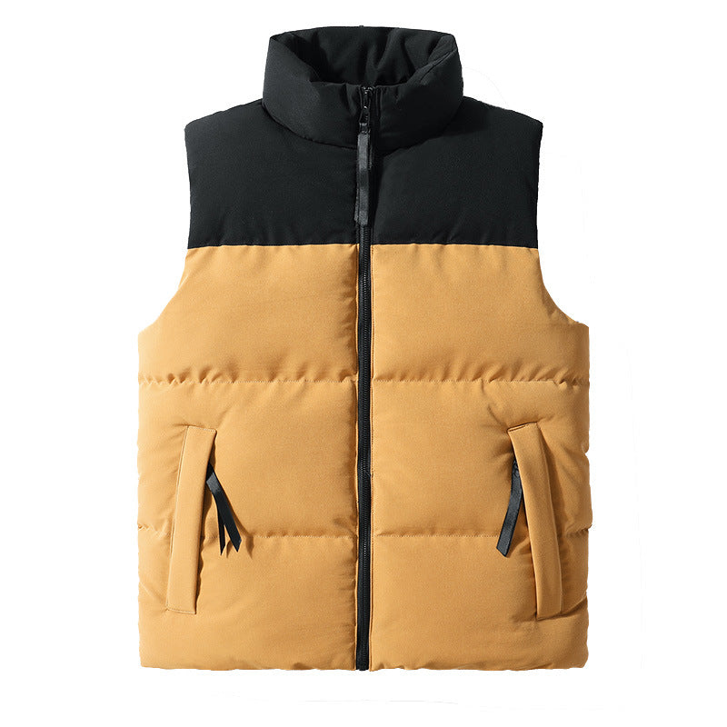 Herren Gesteppte Thermo‑Steppweste mit hohem Kragen und winddichter Schulterblende Shop Nory