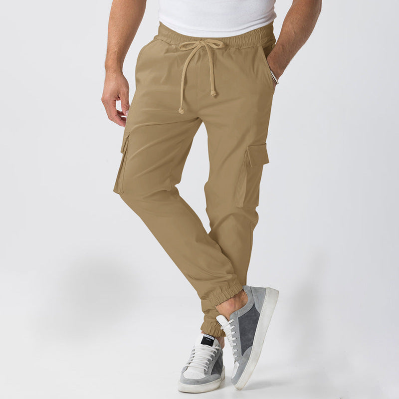 Herren Cargo-Hose mit elastischem Bund und praktischen Seitentaschen