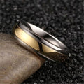 Herren Trauring mit elegantem zweifarbigem Finish Shop Nory