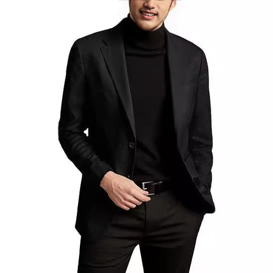 Herren eleganter Sakko mit modernem Schnitt und maßgeschneiderter Passform