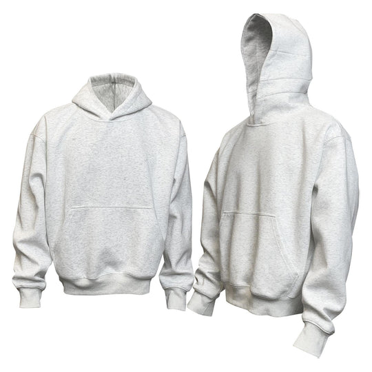 Unisex weicher Heavyweight-Oversize-Kapuzenpullover mit dreiteiliger Kapuze und verstärkter Kängurutasche Shop Nory