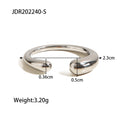 Damen Offenes Armband mit geschwungener Form und hypoallergenen Eigenschaften Shop Nory