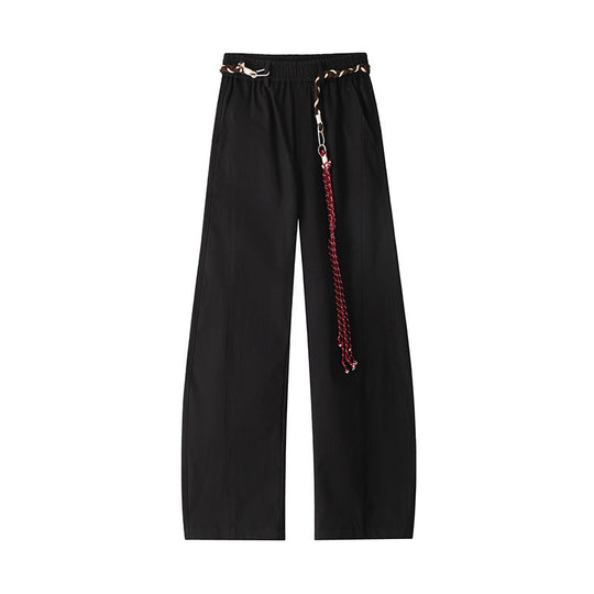 Herren Weit geschnittene Bundfaltenhose im Streetwear-Look mit extra weitem Bein Shop Nory