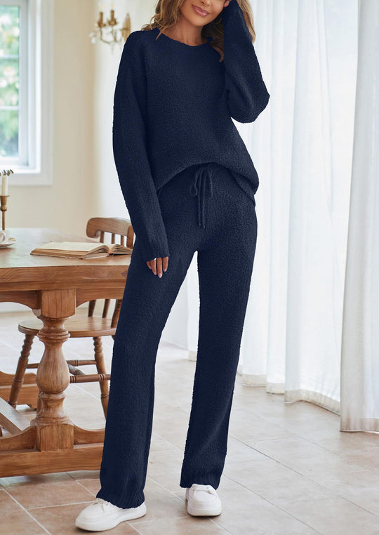 Damen nan kuscheliges Lounge-Set mit Oversize-Pullover und Kordelzughose Shop Nory