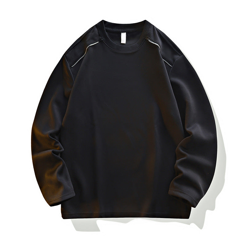 Unisex Oversize Langarm-Sweatshirt mit Raglannähten und Rundhalsausschnitt Shop Nory