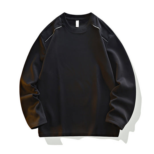 Unisex Oversize Langarm-Sweatshirt mit Raglannähten und Rundhalsausschnitt Shop Nory