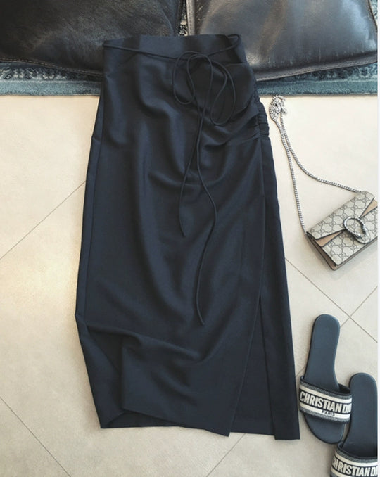 Damen Eleganter Maxi-Rock Shop Nory