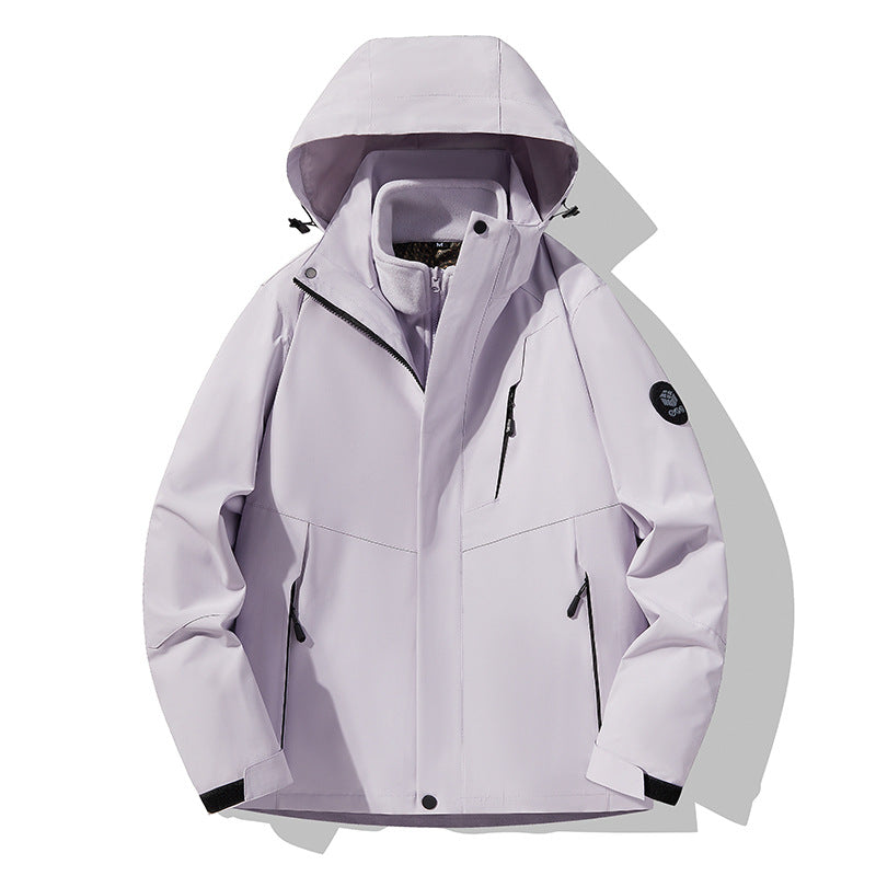 Herren Dreifach kombinierbare Funktionsjacke mit abnehmbarer Steppweste Shop Nory