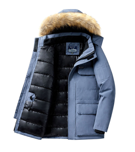 Herren Expedition-Parka mit abnehmbarer Kapuze und Kunstfellbesatz Shop Nory