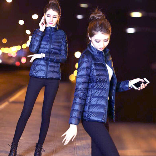 Damen Leichte und warme Steppjacke Shop Nory