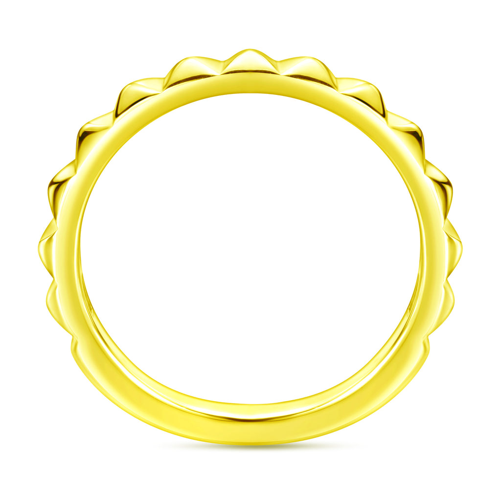 Damenring mit einzigartigem geometrischem Design und glänzender Oberfläche Shop Nory