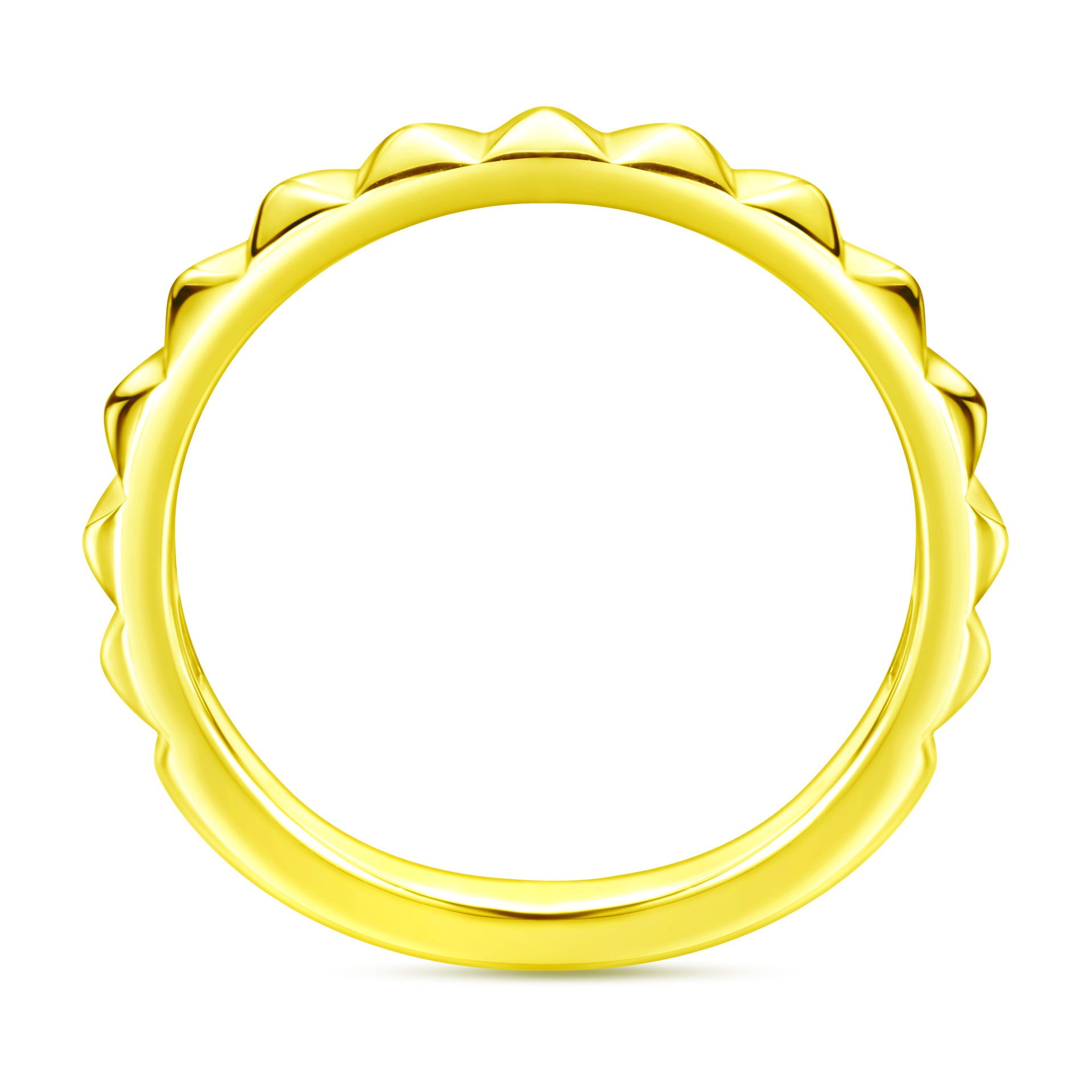 Damenring mit einzigartigem geometrischem Design und glänzender Oberfläche Shop Nory