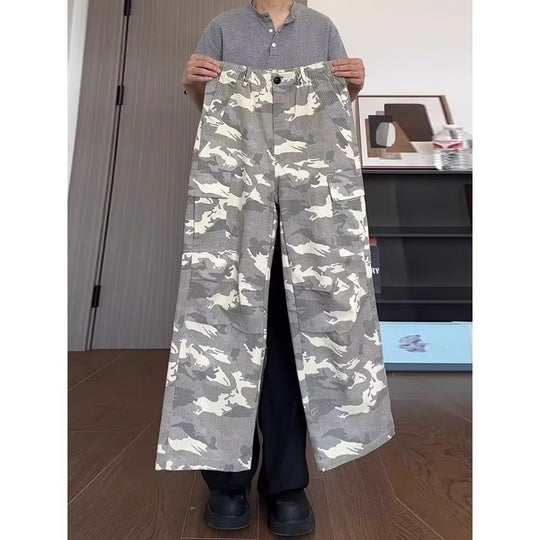 Damen Modische Utility-Cargo-Hose Shop Nory