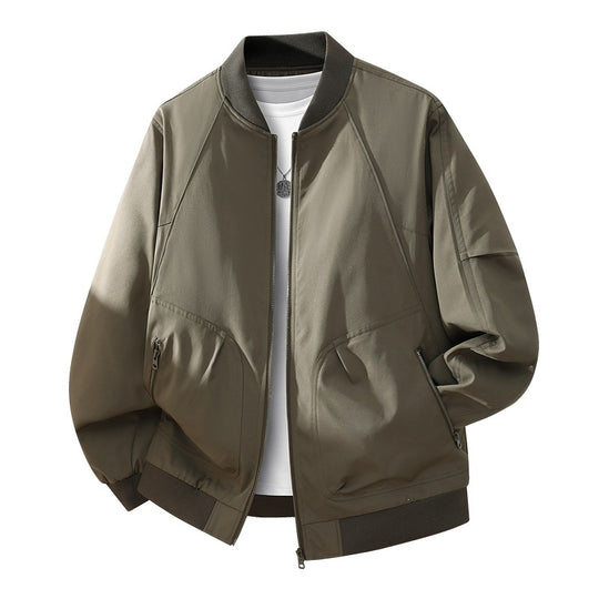Herren Modische Bomberjacke mit Innenfutter Shop Nory