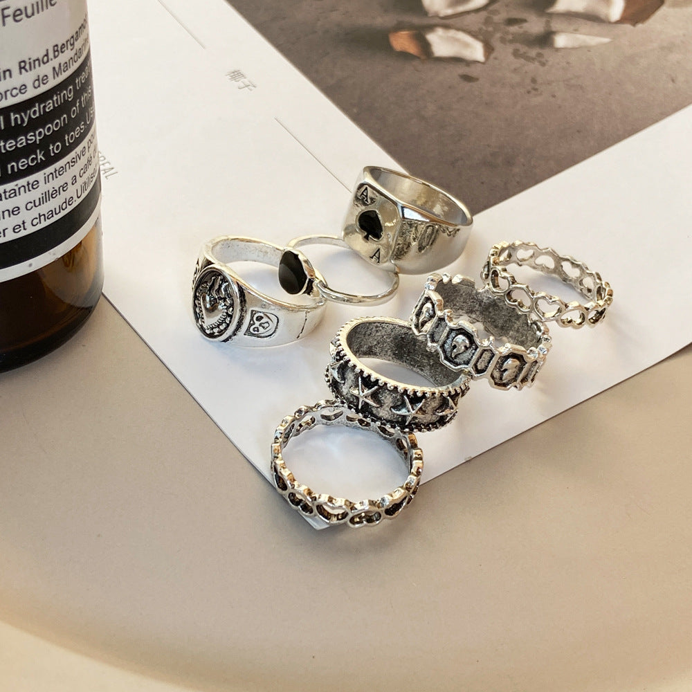 Damen modische Ring-Set Shop Nory