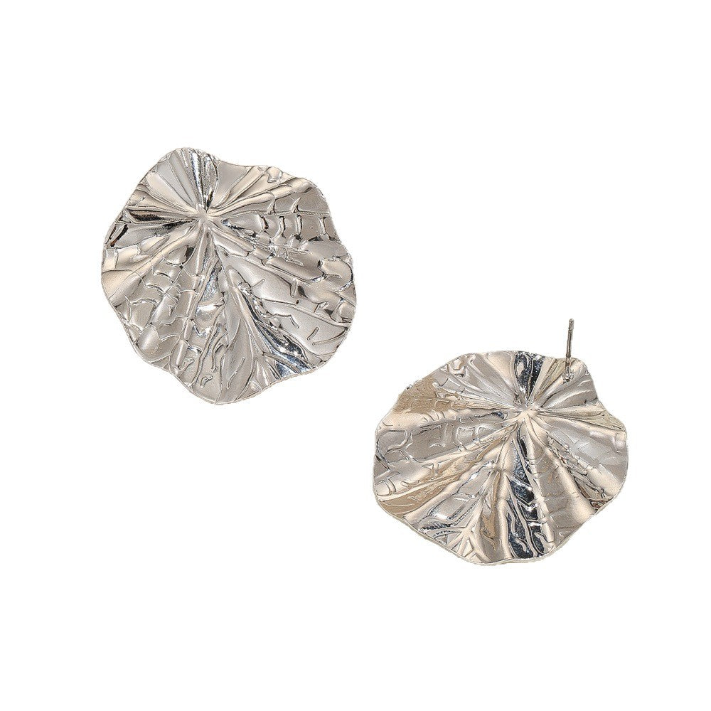 Damen Designer Ohrringe im eleganten Blattform Shop Nory