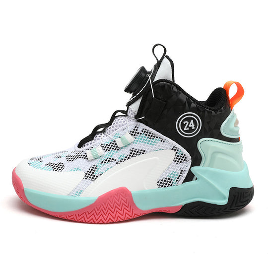 Unisex High-Top Basketball-Sneaker mit Drehverschluss und atmungsaktivem Mesh Shopy Nory