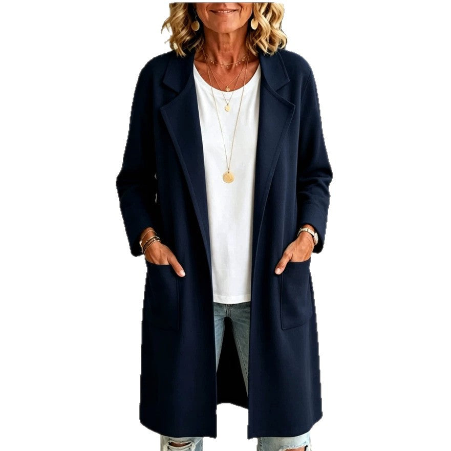 Damen Modischer Langer Cardigan Shop Nory