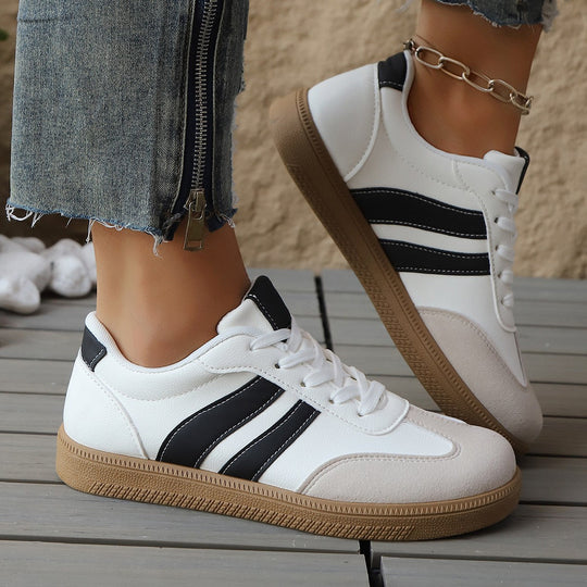 Damen Sneakers im sportlichen Retro-Stil mit hochwertigem Obermaterial Shopnory