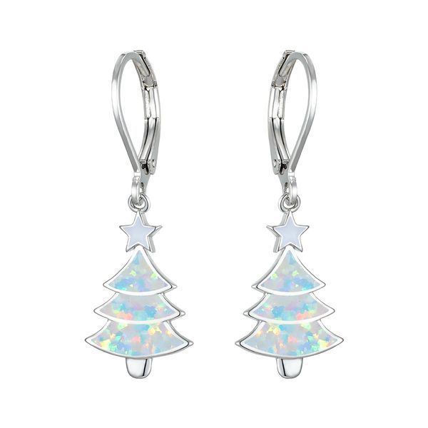 Damen Weihnachtsbaum Ohrringe Shop Nory