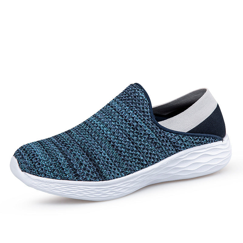 Unisex nan Einstiegs-Komfortschuh mit nahtlosem Strickschaft und dämpfender Leichtschaumsohle