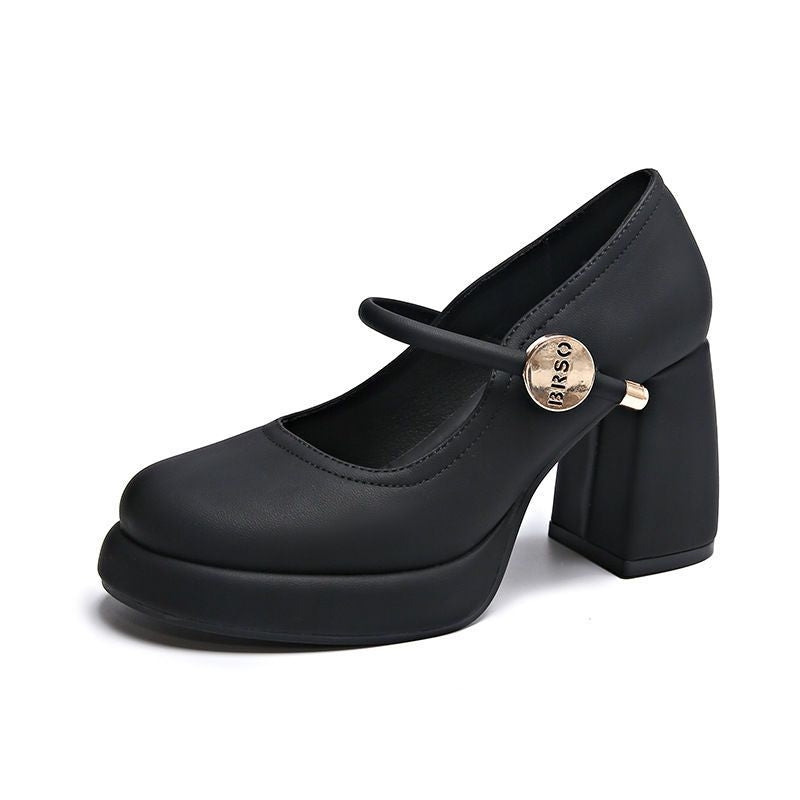 Damen Mary Jane Schuhe mit komfortablem Blockabsatz