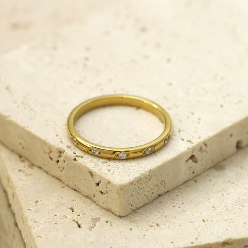 Damen Funktionsring mit elegantem Steinbesatz Shop Nory