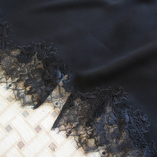 Damen Eleganter Maxirock mit dekorativer Spitzenborte Shop Nory