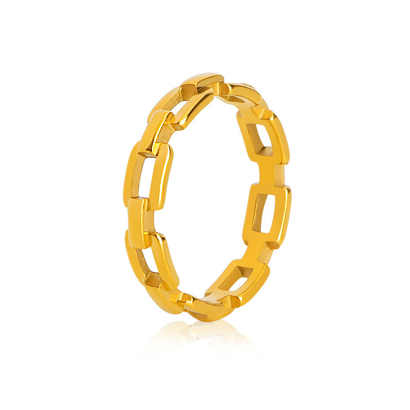 Damen modischer Ring im Kettendesign Shop Nory