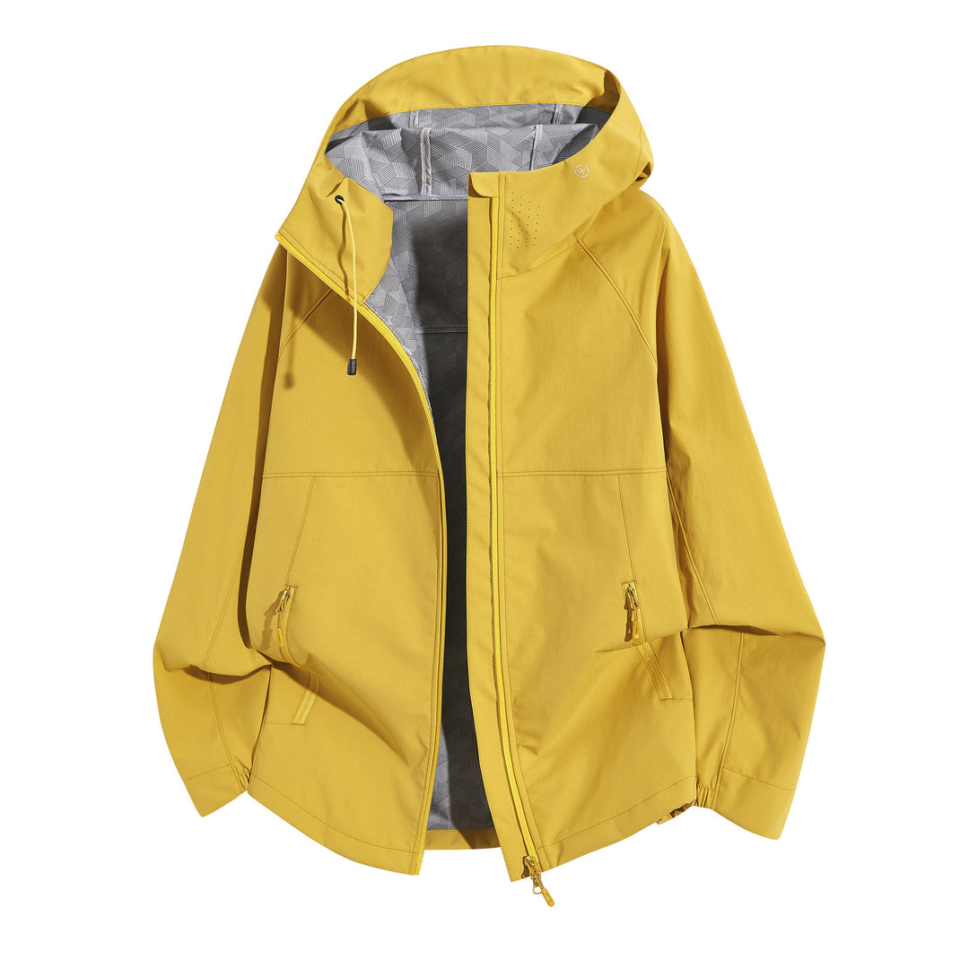 Damen Wetterfeste Kapuzenjacke mit belüftetem Kragen Shop Nory