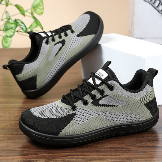 Damen nan leichter atmungsaktiver Strick-Freizeitsneaker mit elastischer Schnürung und stoßdämpfender EVA-Zwischensohle Shop Nory