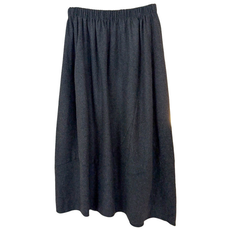 Damen Eleganter Midirock mit lässigem Schnitt Shop Nory