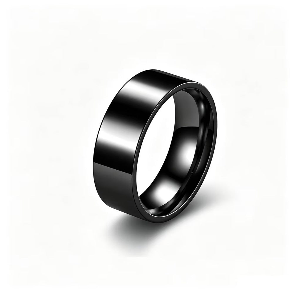 Herren Ring mit polierter und moderner Oberfläche Shop Nory